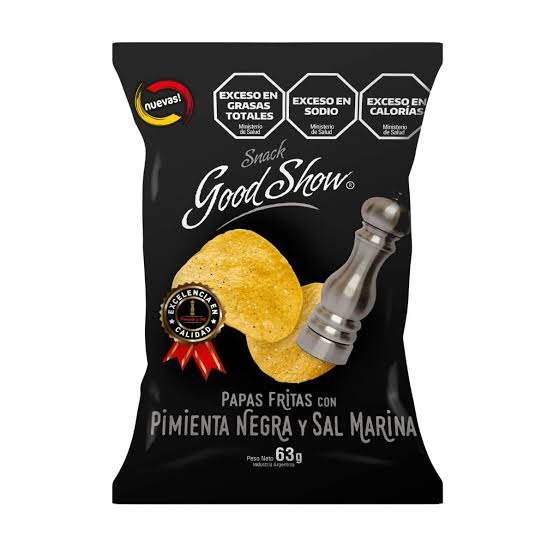 PAPAS SABOR PIMIENTA X 63 GR