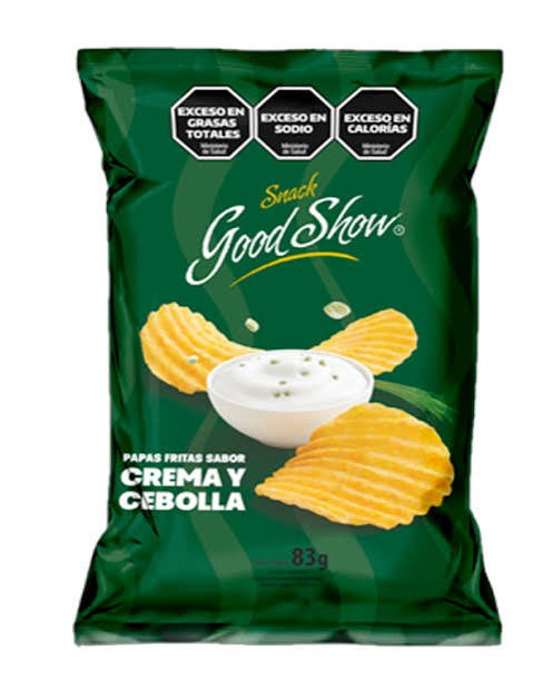 PAPAS CREMA Y CEBOLLA X 83 GR