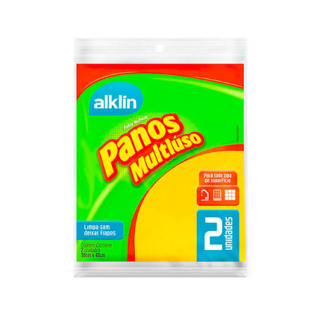 PAÑO MULTIUSOAMARILLO X 2 