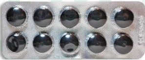 PASTILLA DE CARBON X 10
