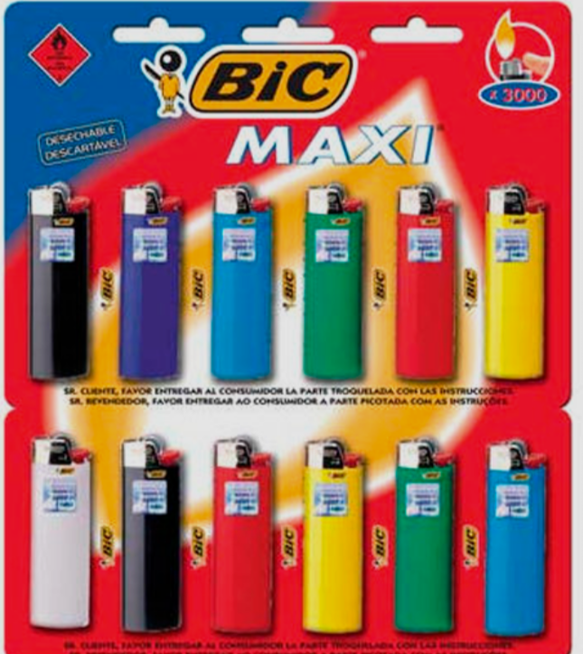 MAXI BIC X 6 
