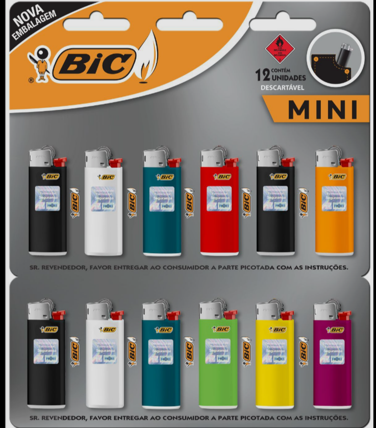 MINI BIC  X 6