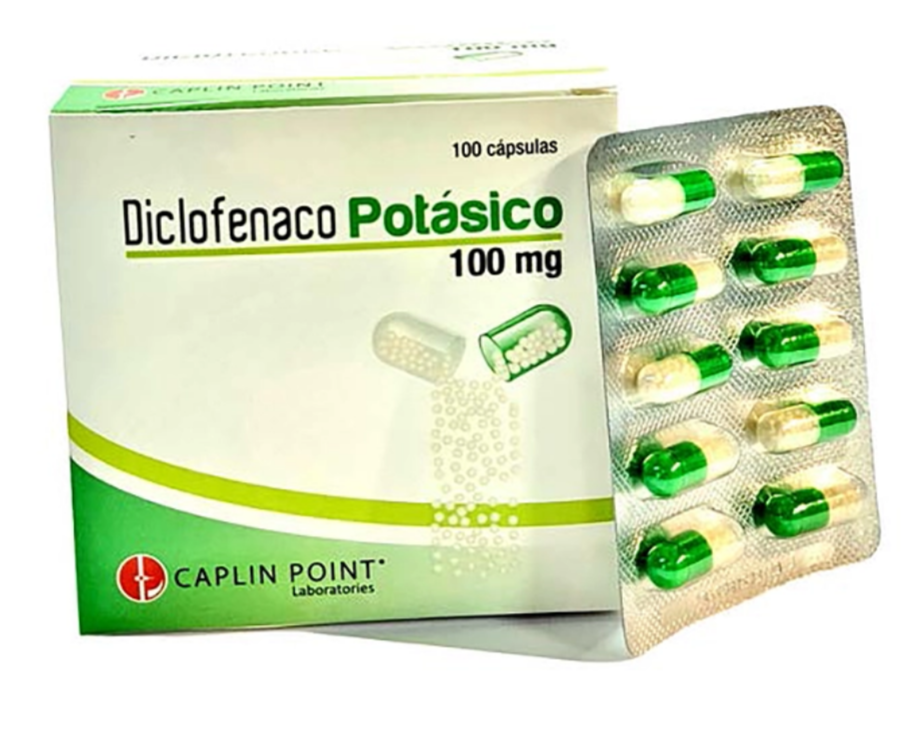 DICLOFENAC 100  X 15 COMP VENT3